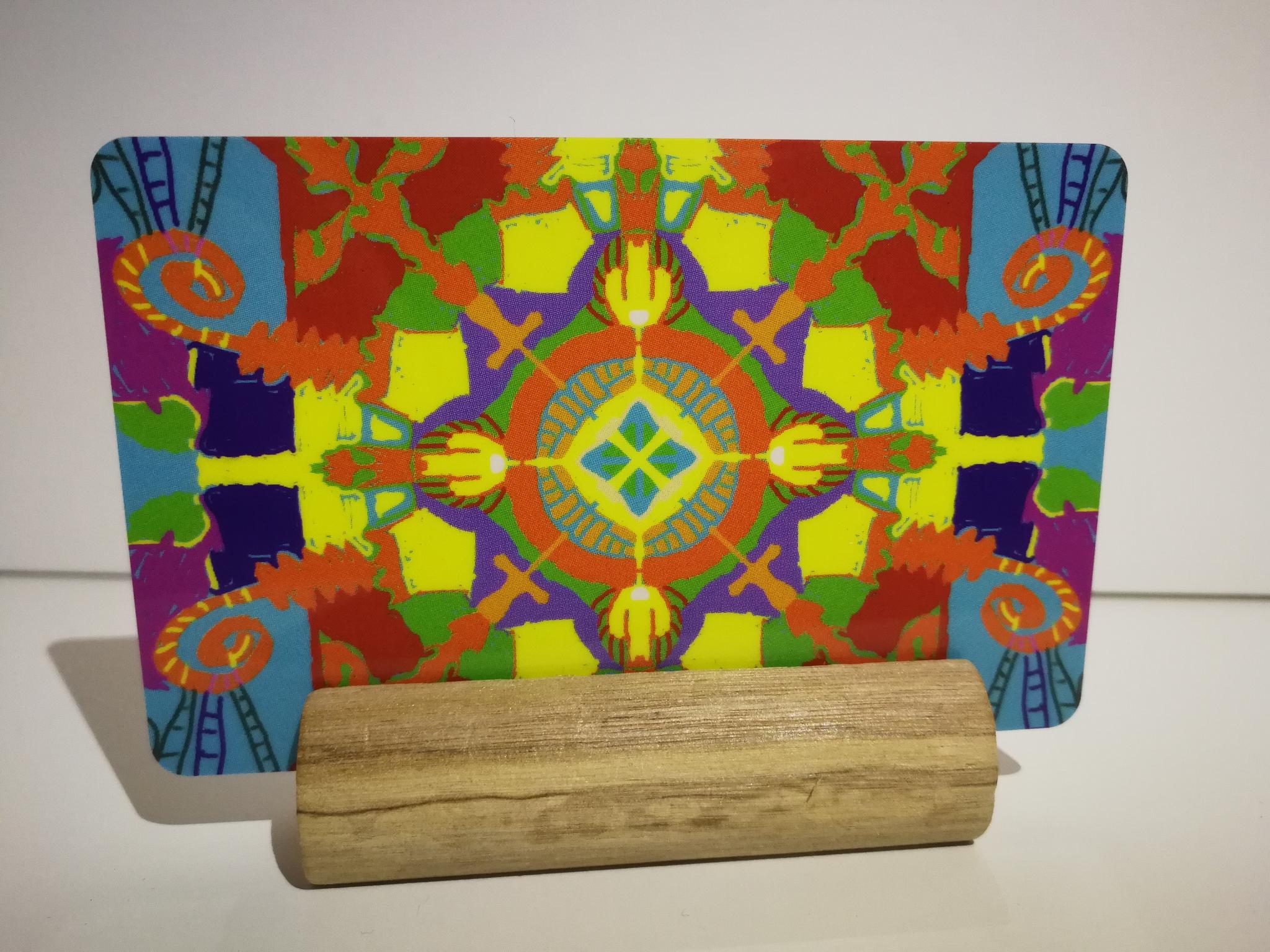 Frontseite Magic Card Grenzensprenger Energiekarte Claudia Kollros